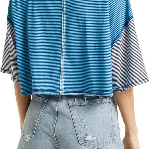 5. Free People On A Boat Boxy Crop Polo - Picture 7 of 11